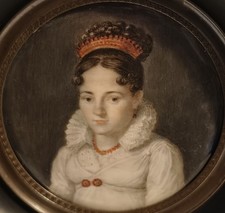 Miniature portrait: Porträt