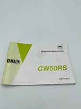 Yamaha CW 50 RS Handbuch Handbook Bedienungsanleitung CW50 RS #27332