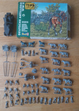 1:72 deutsche Artillerie, Resin 8,8 cm Flak auf SdKfz 8 und Revell Figuren 02515