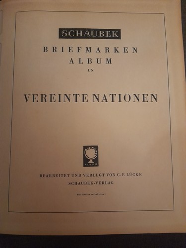 Schaubek briefmarkenalbum - schaubek,