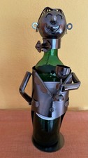 Gilde Weinflaschenhalter Flaschenhalter Flaschenständer verschiedene Motive NEU