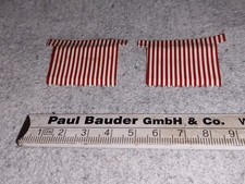 (222) 2 St. gebrauchte Faller H0 Markisen für Kiosk / Trinkhalle, Art.Nr. B 212