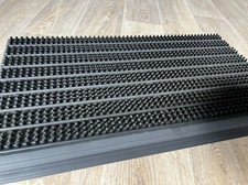 Schmutzfangmatte, Sauberlauf, Türvorleger, Eingangsmatte, Borstenmatte 37 x 75cm