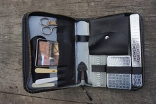 1950er 1960er Reise Nessesair Herren Kulturtasche Pediküre