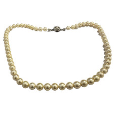 Collier Perlenkette Perle 6,5