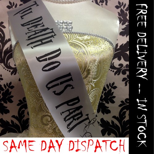 Til death part schärpe - til,
