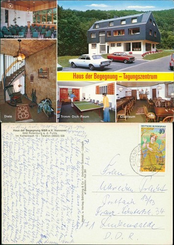 Ansichtskarte rotenburg d - rotenburg, a.