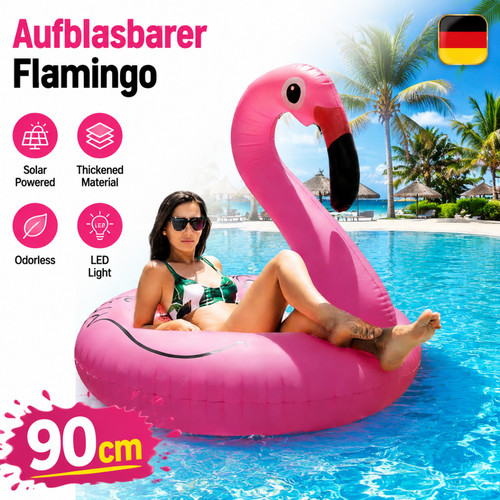 Flamingo-Schwimmring