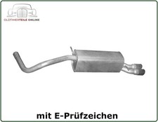 Endschalldämpfer NEU für
