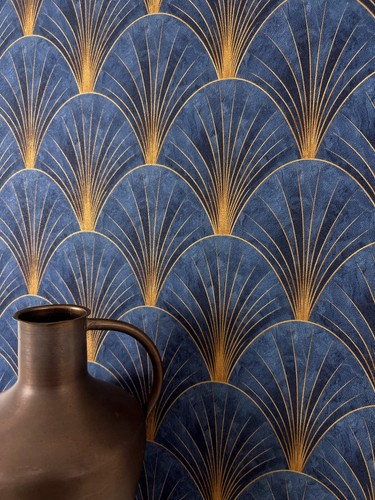 Newroom vliestapete blau - newroom,