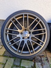 ALUFELGEN ASA GT1 8,5 X 19 9,5 X 19 ET35 5X112 KOMPLETT MIT REIFEN NEUWERTIG