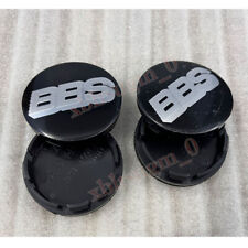 4x Für BBS Auto Logo Radmitte Nabendeckel Nabenkappen Felgendeckel Schwarz 56mm