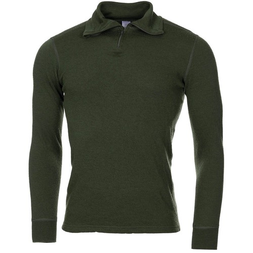 Norweg army merino pullover - army,