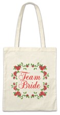 Team Bride Stofftasche
