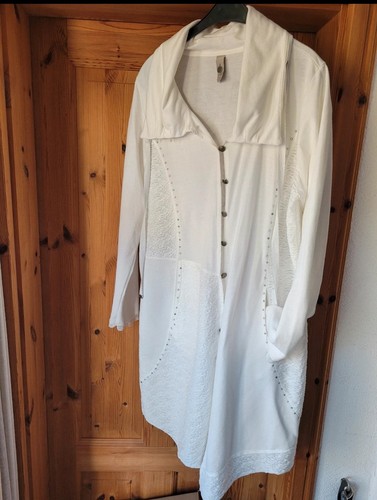 Tredy damen strickjacke ecru - damen,