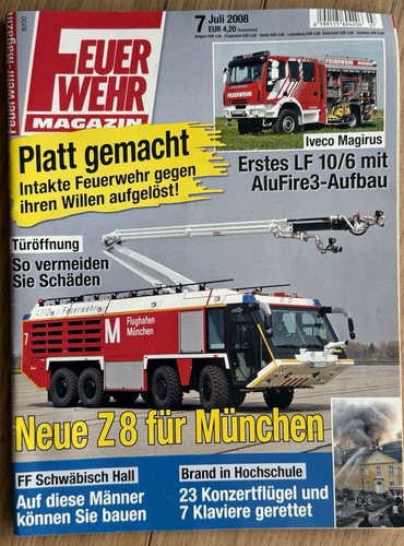 Feuerwehr magazin 2008 - feuerwehr,