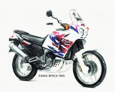 Fine Art Giclée Druck "Honda