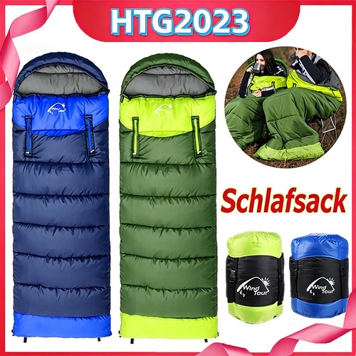 Schlafsack camping 2in1 - camping,