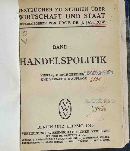 Handelspolitik textbücher zu - handelspolitik.,