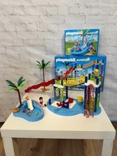 Playmobil Set Summer Fun 6670 Wasserspielplatz & 6673 Babybecken mit Rutsche