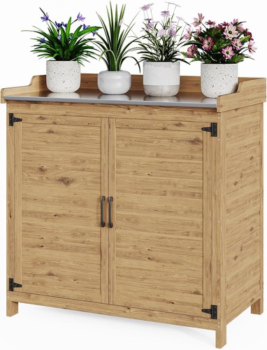 Pflanztisch mit unterschrank - pflanztisch,