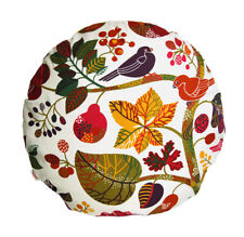 Kissenhülle rund ca. 60 cm Ø elfenbein-bunt beties "Zauberwald"