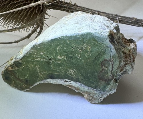 Chrysopras rohstein - chrysopras,