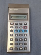 VINTAGE Sharp Taschenrechner EL-503 Electronic Calculator