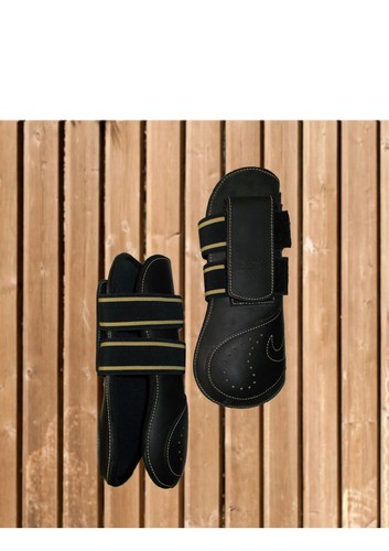Leder gamaschen - ,