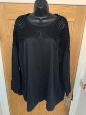 MADE IN ITALY SCHWARZES TUNIKA