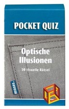 POCKET-QUIZ: Optische Illusionen: 50 visuelle Rätsel. Fü... | Buch | Zustand gut