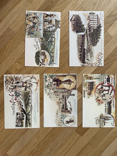 Reprint postkarte gruß aus - reprint,