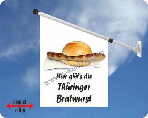 Flagge imbiss bratwurst - flagge,,