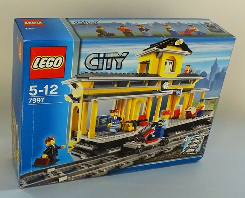 Lego city 7997 bahnhof 387 - city,