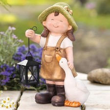 Garten Deko Figur "Mädchen