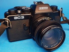 Fotoapparat, Spiegelreflex Kamera, Revue SC 3, Auto Revuenon 1,9 / 50mm