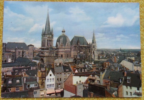 Ansichtskarte bad aachen - bad,