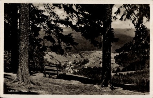 Katzhütte oelze im - ak,