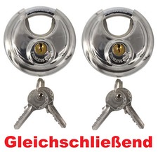 2x Vorhängeschloss 70mm