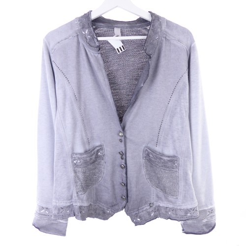Tredy sweatjacke jacke strass - sweatjacke,