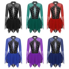 Damen glänzende tanzkleid - damen,