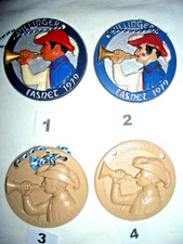 Villinger Fasnet 1979 Glonki Gilde Fanfahrenzug Villingen Fasnacht Abzeichen Anh