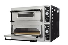 Pizzaofen Pizza-Ofen 2 x 4 Pizzen Ø 32 cm 2 Backkammern  9,4 kW NEU