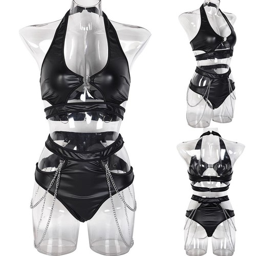 Sexy hohl neckholder - hohl, dessous