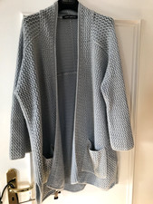 lange kaschmirstrickjacke Gr.L