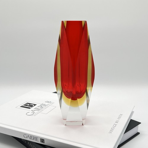 Vintage murano glas vase - vintage,