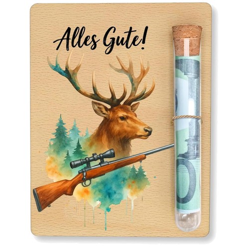 Geldgeschenk verpackung jagd - geldgeschenk,