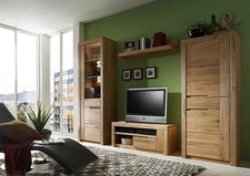 Massivholz Anbauwand 4tlg