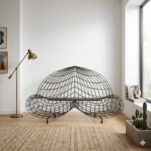 Vintage sofa cuore serie - sofa,