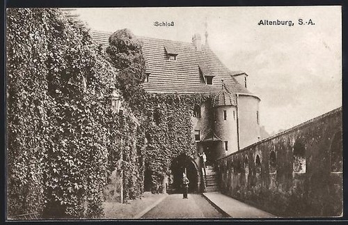 Ansichtskarte altenburg - ansichtskarte,